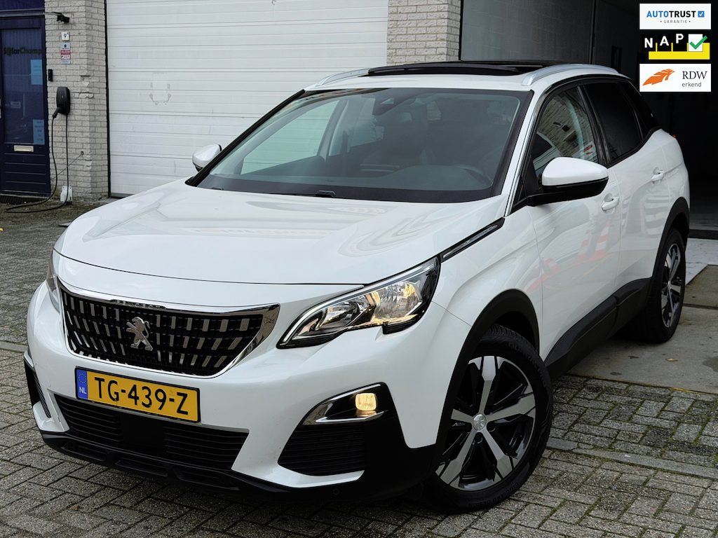 Peugeot 3008 1.2 PureTech Allure/ AUTOMAAT/ nap/ dealeronderhouden/ 1jaar apk/ pano/ pdc/ navi/ volle opties.