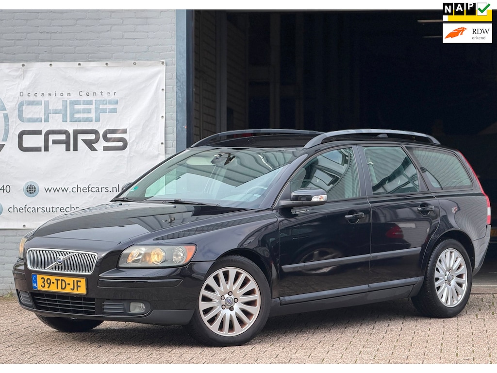Volvo V50 1.8|NAP|NIEUWEAPK|AIRCO|CRUISE|3EIGENAAR|BOEKJES!