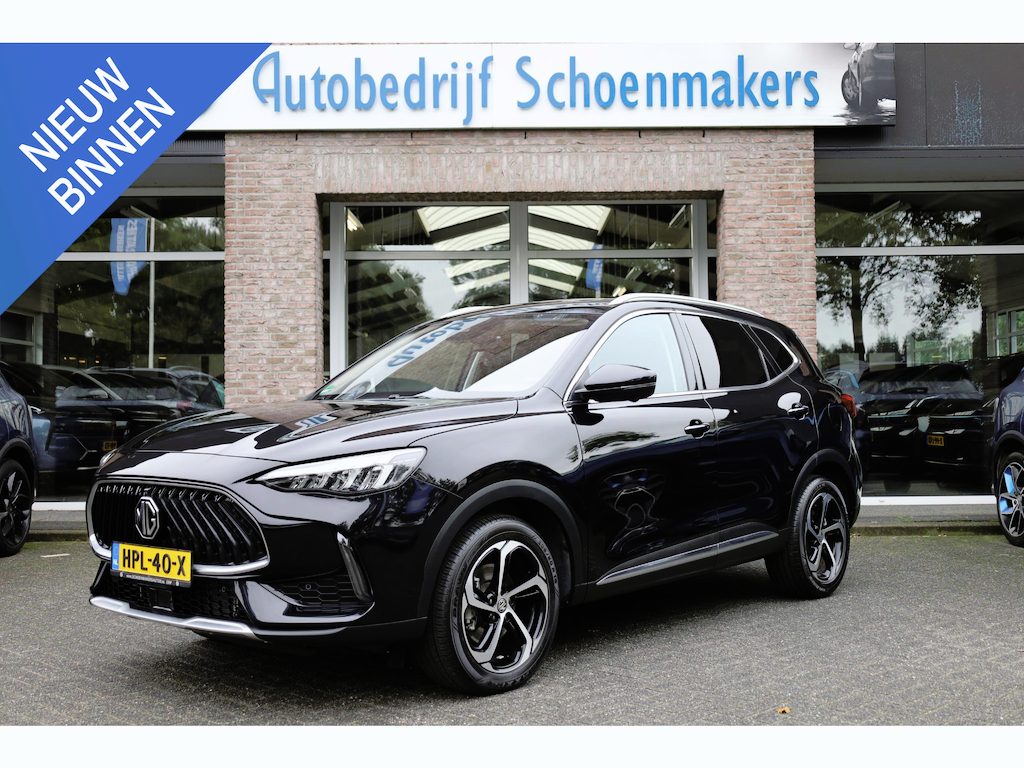 MG EHS 1.5 TGDI Luxury PHEV TREKHAAK-AFN. LEER PANO 360-CAMERA DAB CARPLAY NAVI STOELVERWARMING SFEERVERLICHTING ACC 18"LMV 2xKEYLESS ELEK.ACHTERKLEP 2xPDC ENZ!