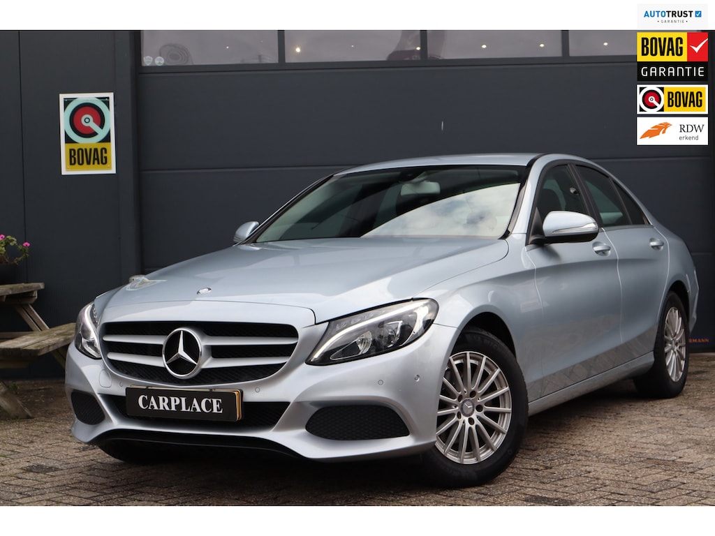 Mercedes-Benz C-klasse 180 Prestige Comfort-Dealer onderhouden-NAP