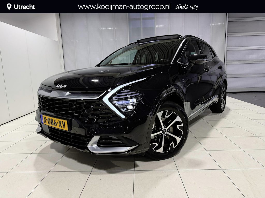 Kia Sportage 1.6 T-GDi Hybrid DynamicPlusLine Stoel en Stuur verwarming, Schuif kantel dak, Apple Carplay/Android Auto, Navigatie, Camera.