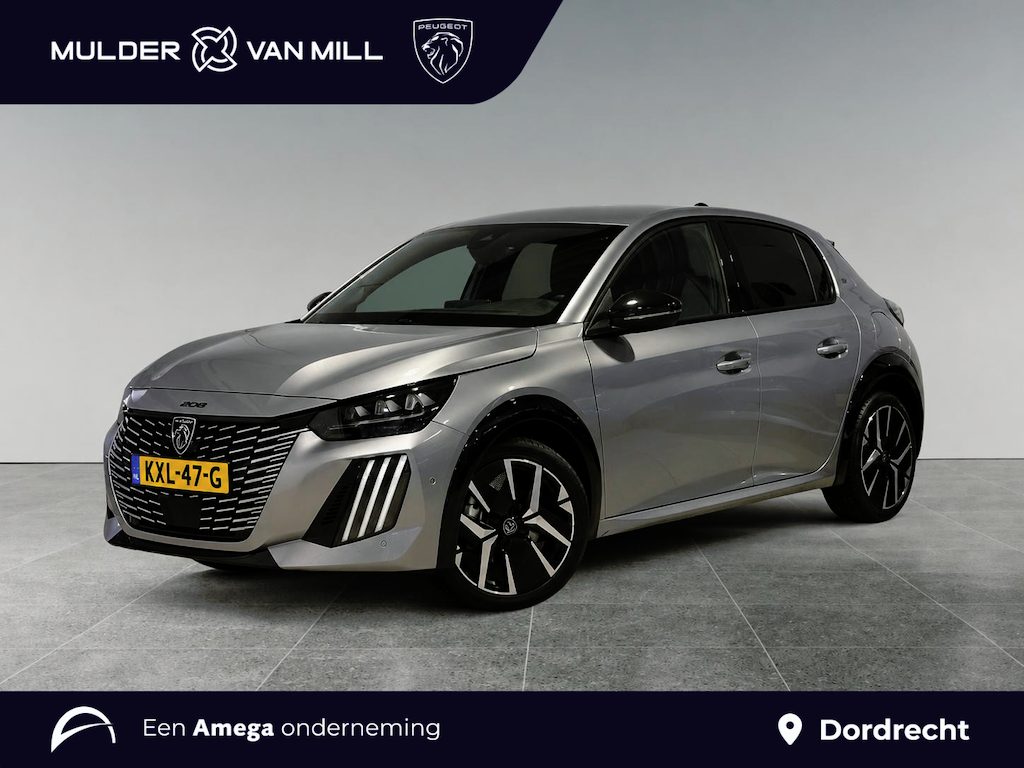 Peugeot 208 GT 1.2 Hybrid 145pk e-DCS6 | DODEHOEKBEW. | ADAPTIVE CRUISE | 360° CAMERA | KEYLESS ENTRY | ISOFIX | LEDER/STOF | 3D i-COCKPIT® | NAVI | DRAADLOOS APPLE CARPLAY / ANDROID AUTO |