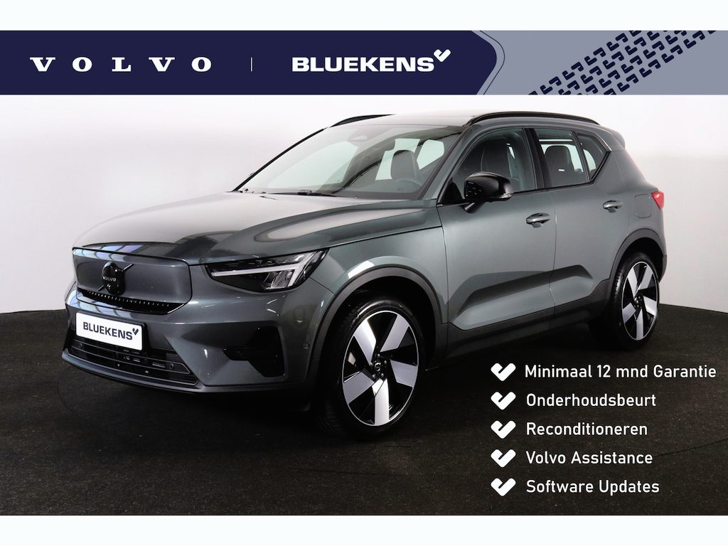 Volvo EX40 Single Motor Extended Range Ultra Europa 82 kWh Panorama/schuifdak - IntelliSafe Assist & Surround - 360º Camera - Harman/Kardon audio - Verwarmde voorstoelen, stuur & achterbank - Parkeersensoren voor & achter - Elektr. bedienb. voorstoelen met geheugen links - Draadloze tel. lader - Warmtepomp - 20' LMV
