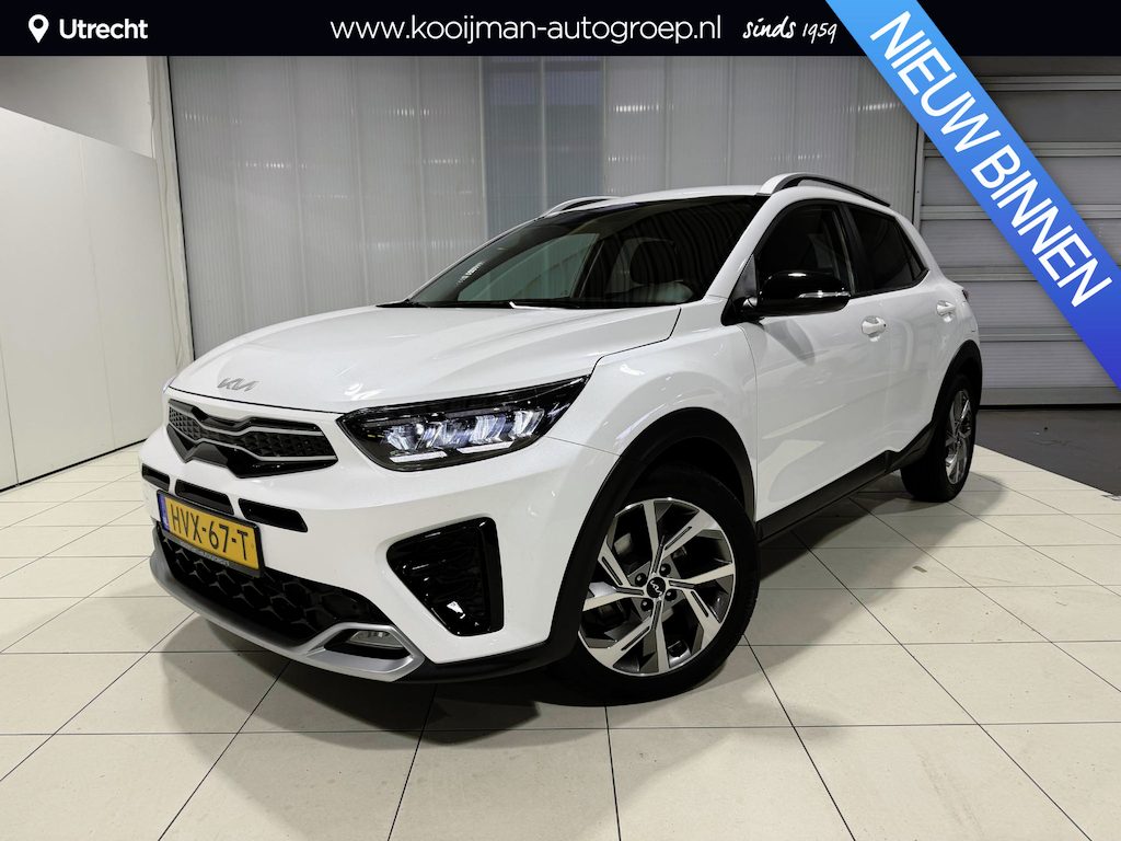 Kia Stonic 1.0 T-GDi MHEV GT-Line Stoel en stuur verwarming, Apple Carplay/Android Auto, Navigatie, Camera.