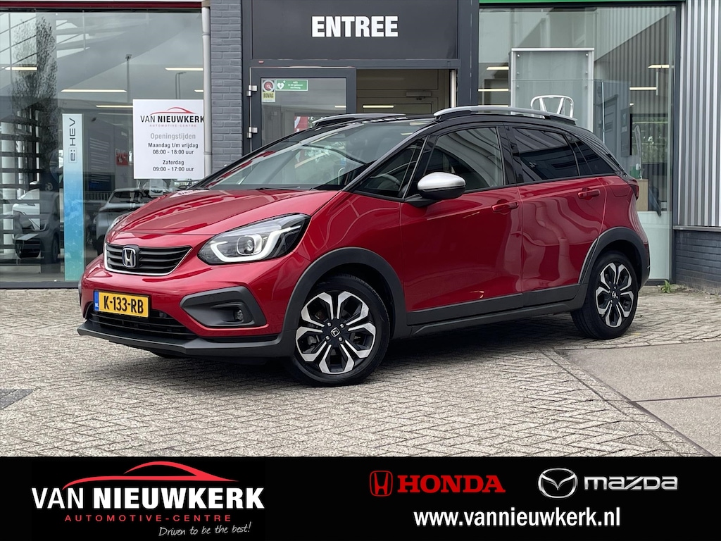 Honda Jazz 1.5 e:HEV Hybrid Automaat Crosstar | Trekhaak | Carplay & Android | Camera