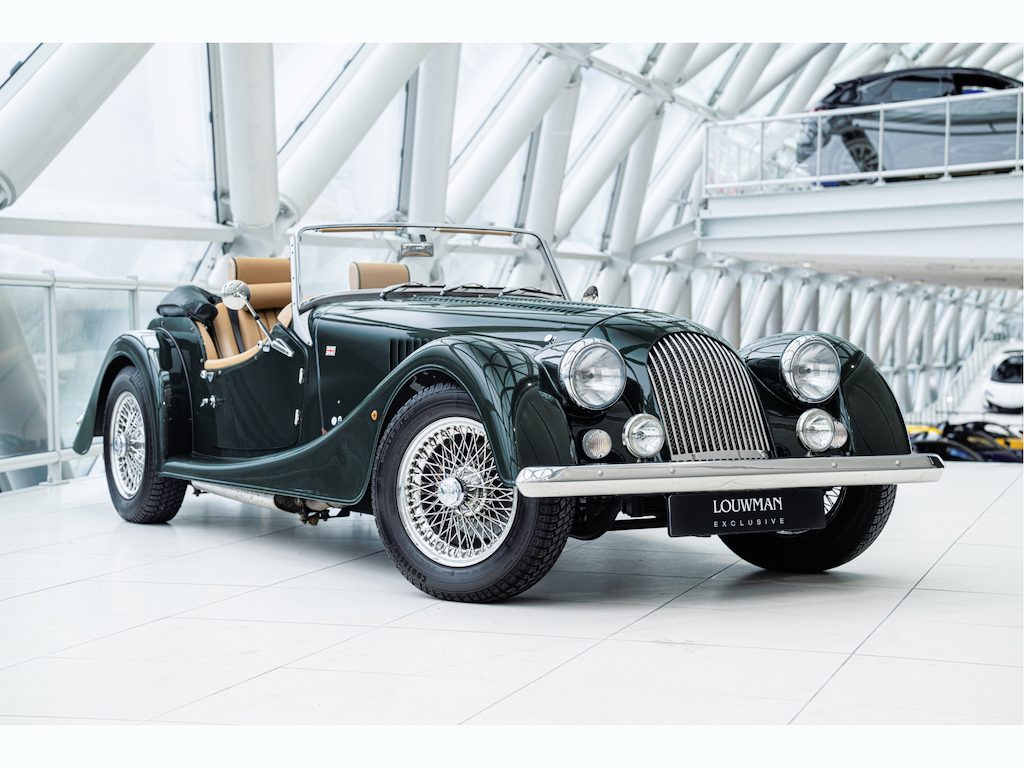 Morgan 4/4 1.6 | Bagagerek | Houten stuurwiel | Reservewiel