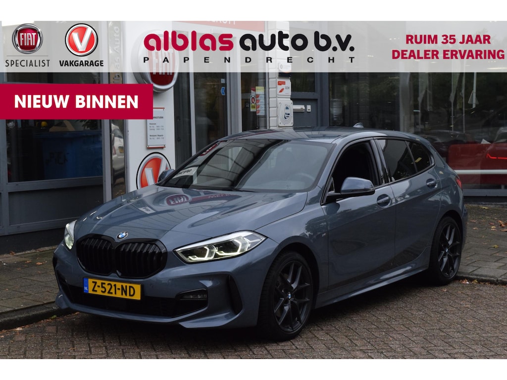 BMW 1-Serie 118i|M-Sport|M-stoelen|Elek.klep|18"|Sfeer|Carplay