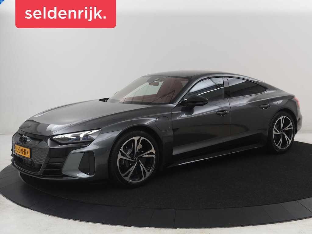 Audi e-Tron GT GT 93 kWh Pano | B&O Sound System SOH 92,8% | Stoelventilatie/verwarming | Adapt. Cruise | LED | Apple Carplay | 360 Camera |