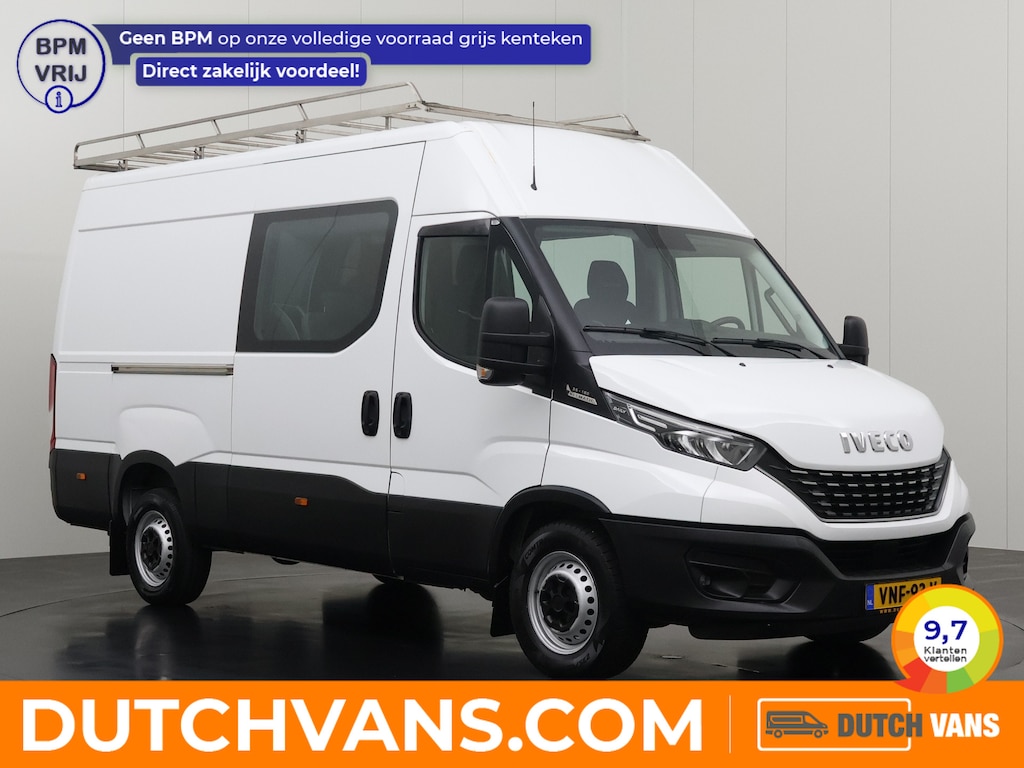 IVECO Daily 35S18 3.0L Automaat Dubbele Cabine L2H2 | 6-Persoons | Imperiaal | Trekhaak | Multimedia | Camera | 3500Kg Trekhaak | Imperiaal
