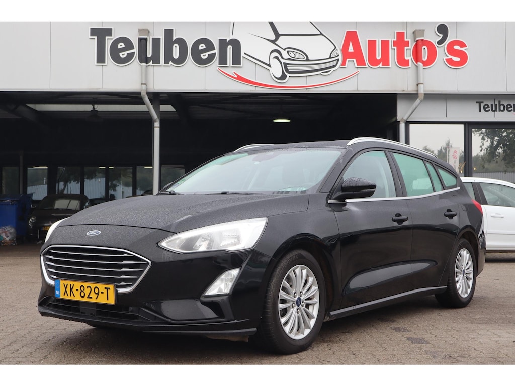 Ford Focus Wagon 1.0 EcoBoost Titanium Business | Automaat | Lane assist | Stoel-stuur verwarming | Voorruitverwarming | Trekhaak