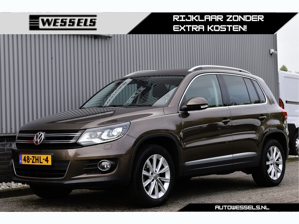 Volkswagen Tiguan 2.0 TSI Sport&Style 4Motion 2200KG trekgewicht, Automaat, Stoelverwarming, Trekhaak, Cruise control