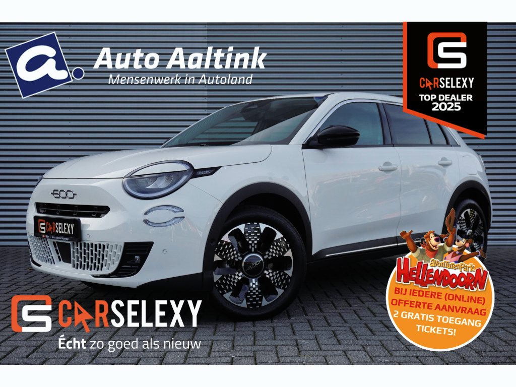 Fiat 600 Hybrid La Prima | Stoel massage | Carplay | Keyless