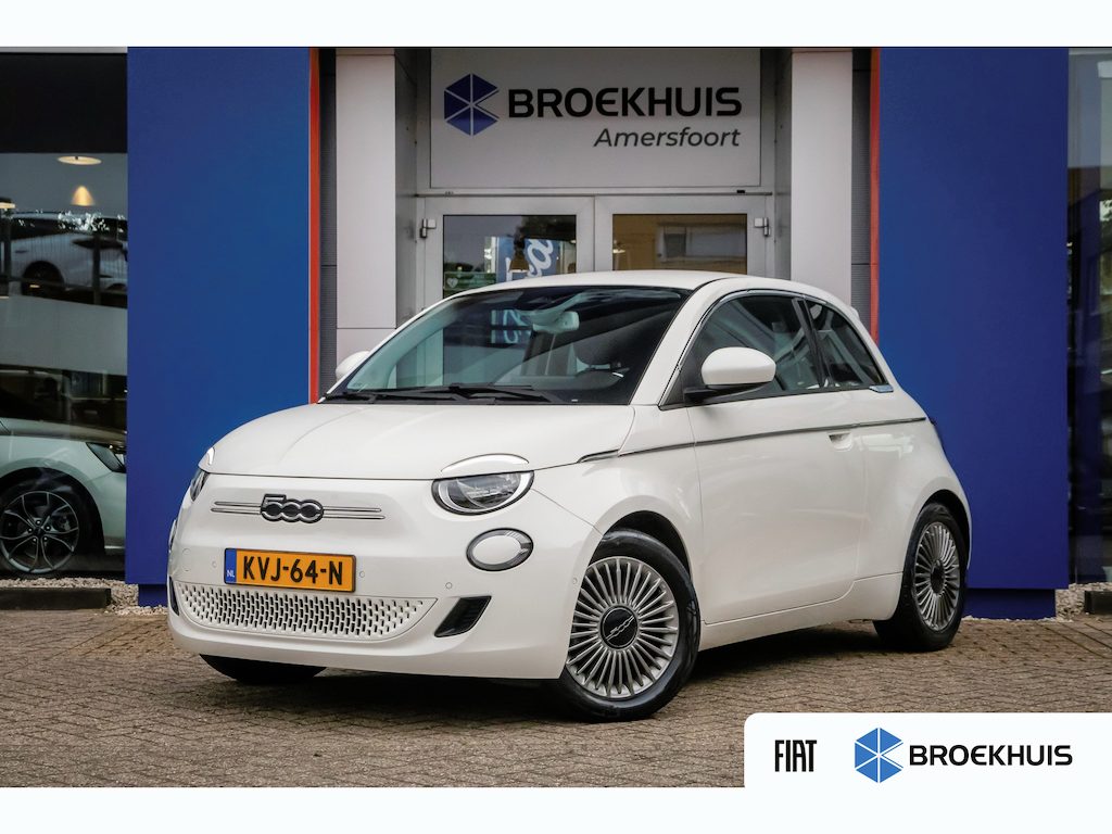 Fiat 500 Icon 42 kWh | Achteruitrijcamera | Cruise Control | Keyless start | Parkeersensoren Voor/Achter | Stoelverwarming | Apple Carplay/Android Auto | Achteruitrijcamera | Apple Carplay/Android Auto|telefoonintegratie premium | Cruise control