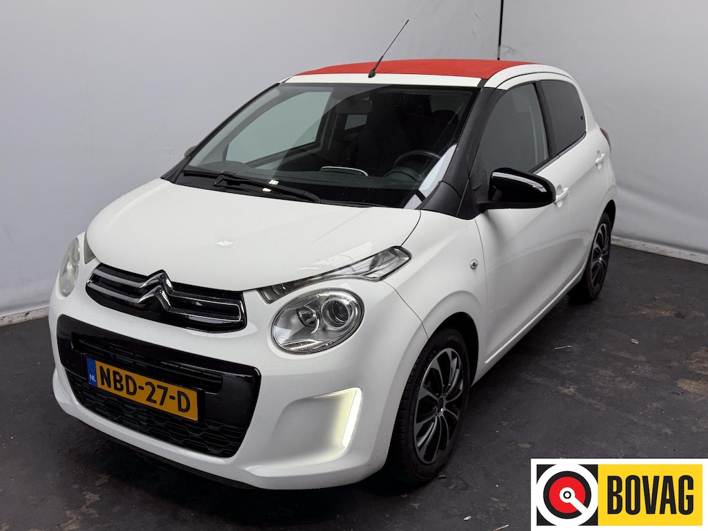 Citroën C1 1.2 VTI Shine Airscape - groot elektrisch vouwdak - stoelverwarming