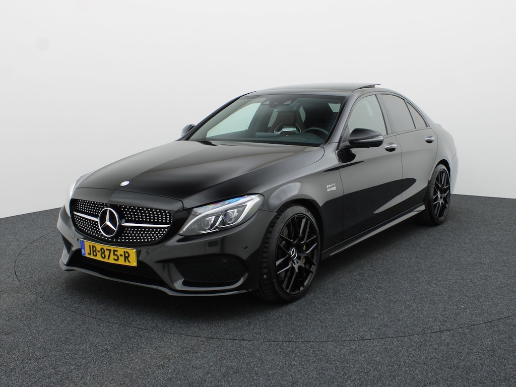 Mercedes-Benz C-klasse 450 AMG 4MATIC | Pano | Head Up | 360 Camera | Burmester | BlindSpot | Keyless | Prijs Rijklaar!!