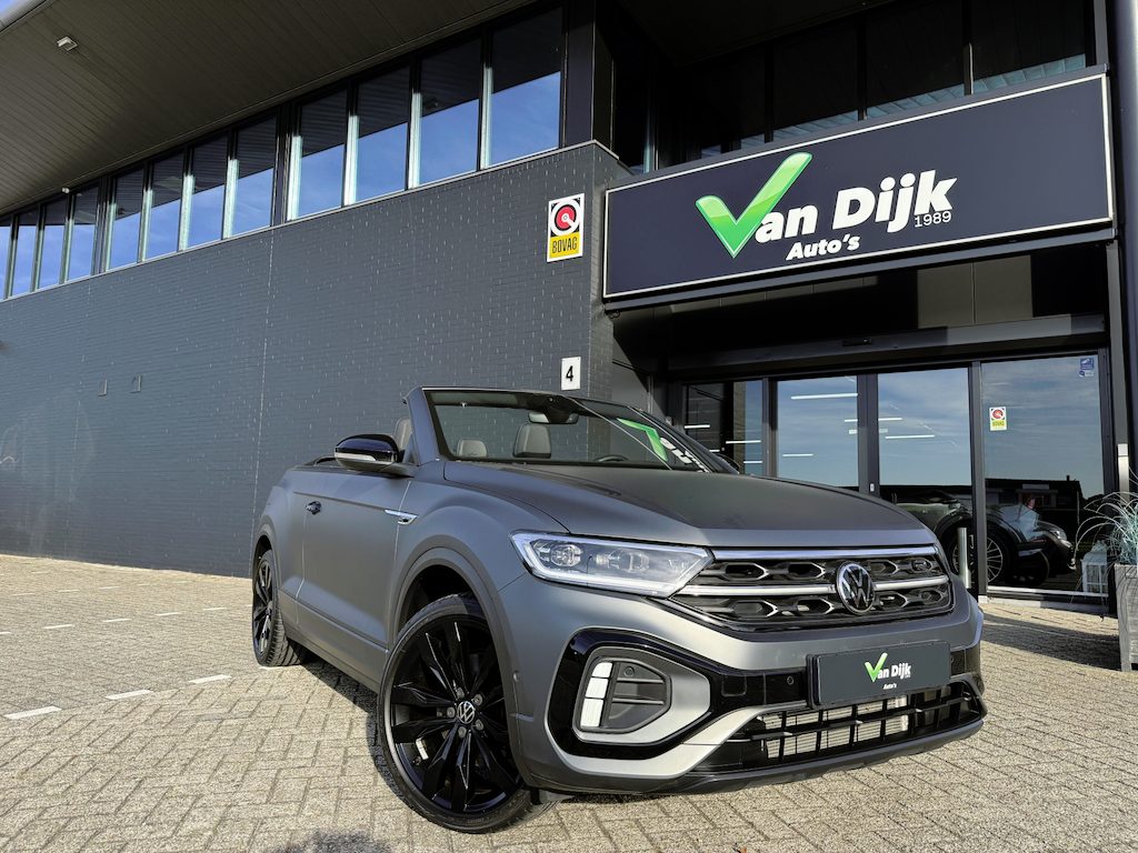 Volkswagen T-Roc Cabrio 1.5 TSI R-Line Edition Grey Navi Camera Leer Trekhaak Beats