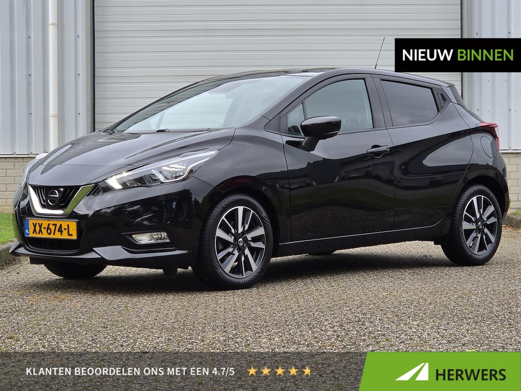 Nissan Micra 0.9 IG-T N-Connecta / BOSE Audio / 360 Graden Camera / All Season Banden / Dodehoekdetectie / Navigatie / Cruise Control / 1e Eigenaar /