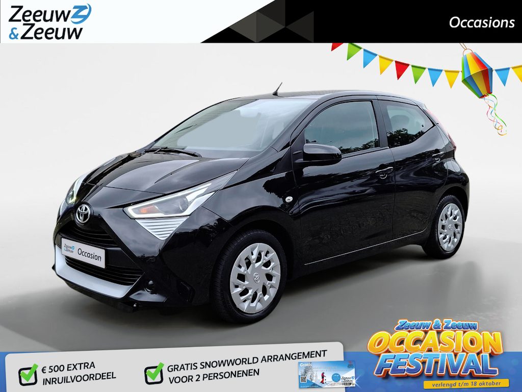 Toyota Aygo 1.0 VVT-i x-play | ACHTERUITRIJCAMERA | 5 DEURS | TELEFOON | AIRCO | ELEKTRISCHE RAMEN |