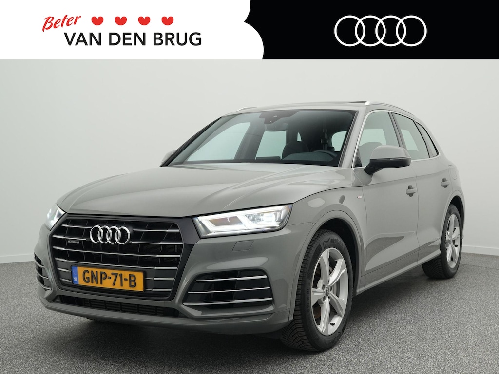 Audi Q5 S-Line 55 TFSI e 367PK quattro Competition | Luchtvering | Trekhaak | Panoramadak | B&O Audio | Stoelverwarming |