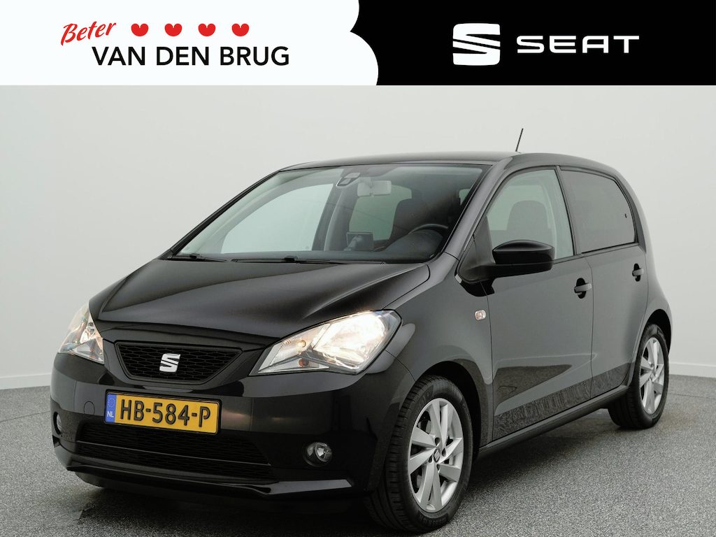 SEAT Mii 1.0 60pk Sport Connect | Cruise control | Parkeersensoren | Airco | 15" lichtmetalen velgen | Getint glas |