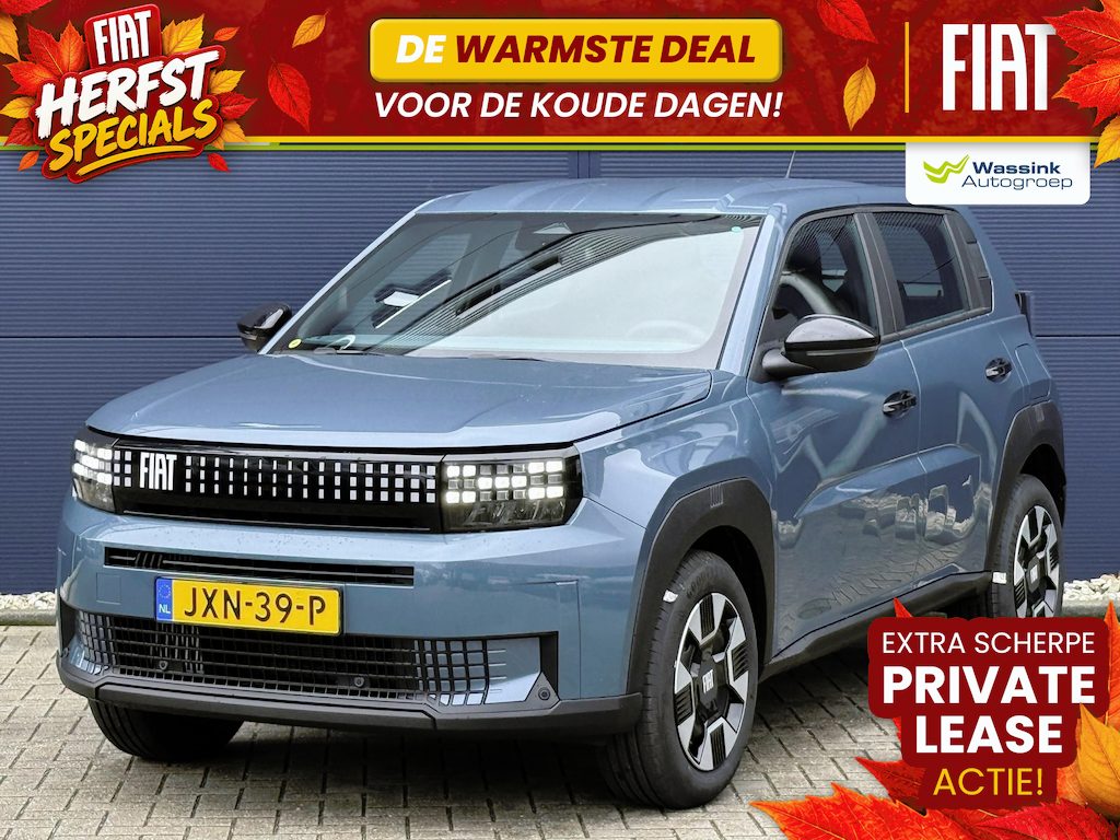 Fiat Grande Panda 1.2 Hybrid 100pk eDCT6 Icon | Pack Tech | Apple Carplay/Android | Parkeerhulp | Climate Control | Cruise Control | Telefoonlader | Camera