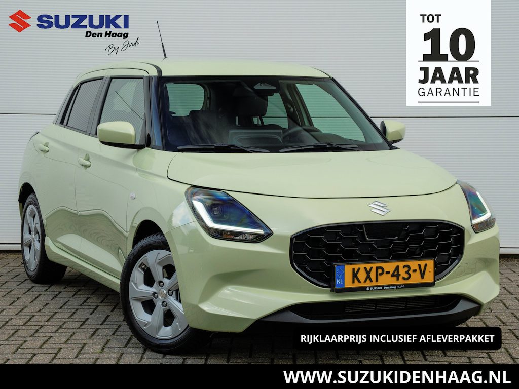 Suzuki Swift 1.2 Select Hybrid Automaat| Apple/Andriod Carplay|Adapt. cruise|All seasonband| Keyless|Parkeersensoren|Stoelverwarm|