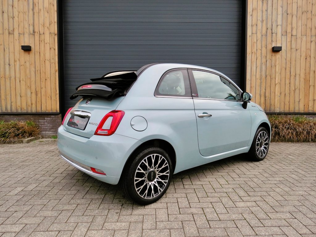 Fiat 500C 1.0 Hybrid Dolcevita cabrio *Carplay*Unieke kleur