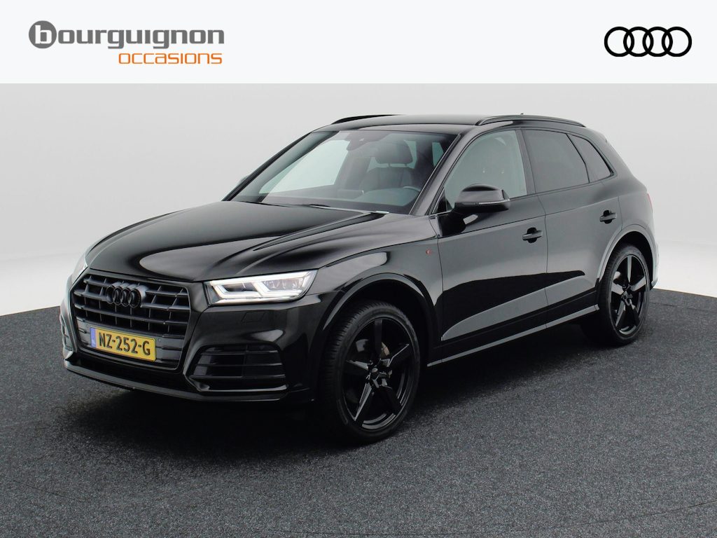 Audi Q5 2.0 TFSi quattro S-Line 252 Pk Automaat | B&O Audio | Climate Control | Cruise Control | Elektrische Achterklep | Stoelverwarming | Zwart Optiek | 21 Inch