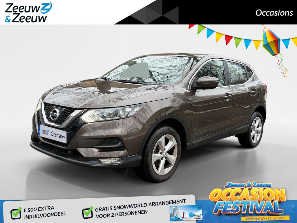 Nissan Qashqai 1.2 Acenta | Dealer onderhouden | Lage kilometers | Climate | Cruise | Telefoon |