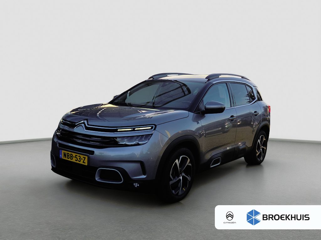 Citroën C5 Aircross 1.6 Plug-in Hybrid 225 Shine | 90% SOH | Trekhaak afneembaar | Vol leder memory stoelen met massage | Stoelverwarming | Camera | Keyless | Full map navigatie |