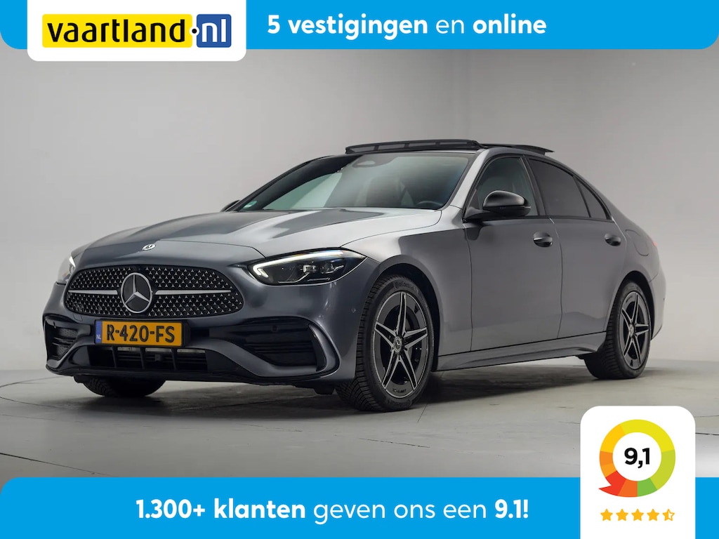 Mercedes-Benz C-klasse 300e AMG Line Limited Aut. [ Panoramadak Leder Sfeerverlichting ]