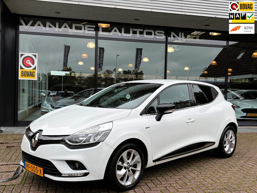 Renault Clio 0.9 TCe Limited 5Drs 1e Eig! Navi Airco Cruise Park.Sens NL-Auto NAP Dealeronderhouden!