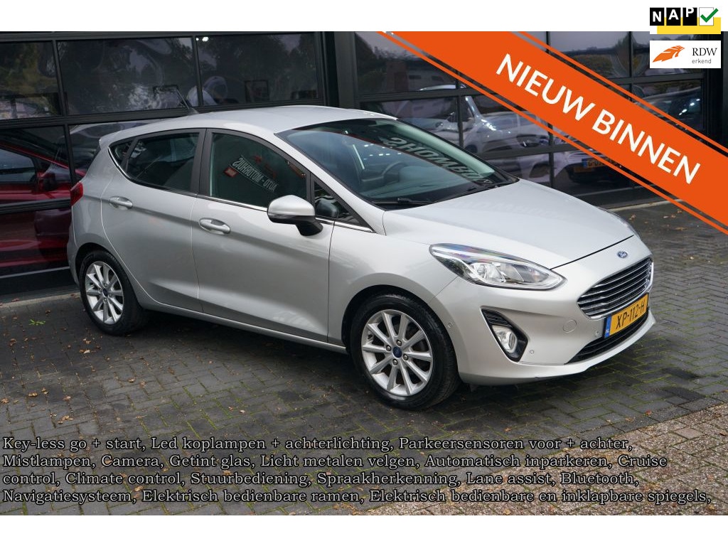 Ford Fiesta 1.0 EcoBoost Titanium, Camera, Clima, CC, lane assist, Navi