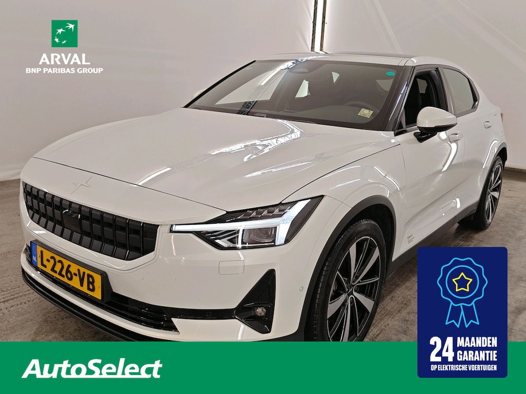 Polestar 2 78kWh 408pk Long Range Dual Motor Launch Edition | SOH 92%| CarPlay | Panoramadak | Keyless | LED | Stoelverwarming|19"