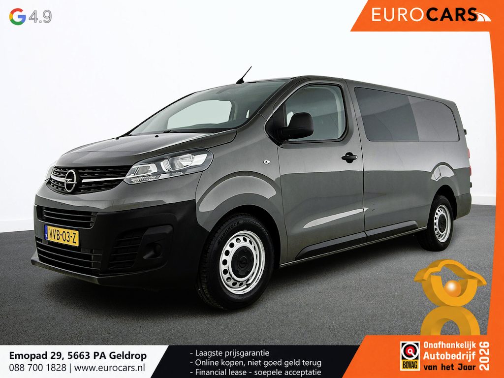 Opel Vivaro 2.0 CDTI L3H1 Dubbele Cabine Automaat Airco Navigatie Trekhaak Camera Cruise Control