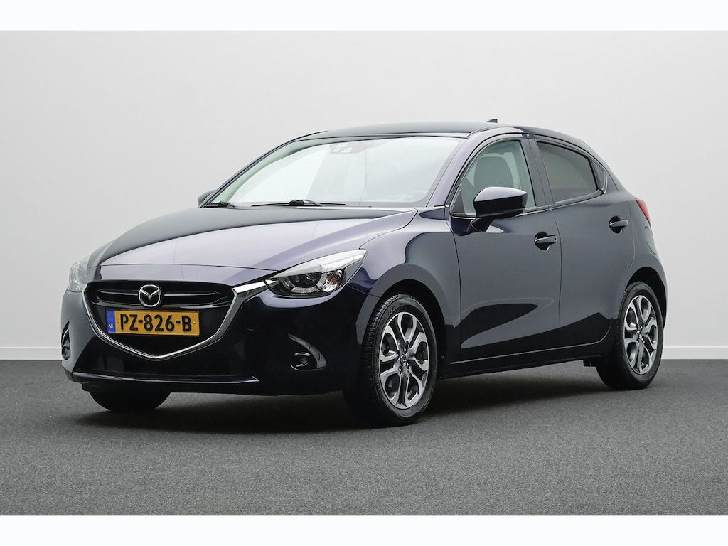 Mazda 2 1.5 Skyactiv-G GT-Luxury | Navigatie | Achteruitrijcamera | Leder/Alcantara | Lichtmetaal