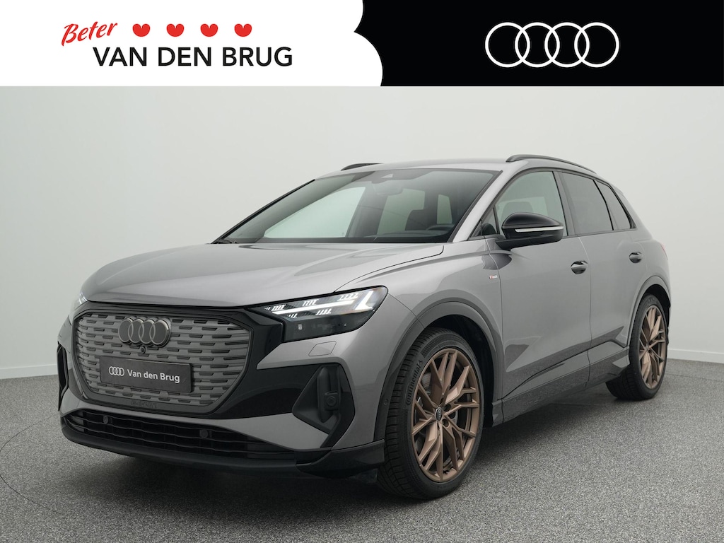 Audi Q4 e-tron 50 quattro S edition 77 kWh 299 PK | Side Assist | Head-Up Display | SONOS Sound | Achteruitrijcamera | Navigatie | Stoelverwarming |