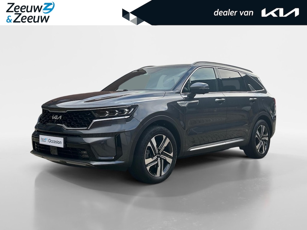 Kia Sorento 1.6 T-GDI Hybrid 2WD ExecutiveLine 5p. | Apple Carplay / Android Auto | Navigatiesysteem | Elektrisch Verstelbare Voorstoelen | Bestuurdersstoel met Geheugen | Elektrisch Schuif / Kanteldak | Elektrisch Bedienbare Achterklep | Stoelverwarming + Stoelkoeling | Stuurverwarming | Cruise Control Adaptief | Licht + Regensensor