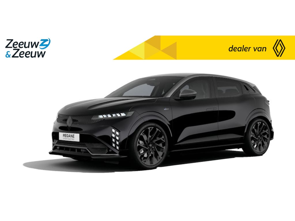 Renault Megane E-Tech Esprit Alpine 67 kWh | Binnenkort in de showroom | Bestel nu uw nieuwe Renault Megane met € 1000,- Zeeuw en Zeeuw korting | Financier uw Megane tegen slechts 1,9% rente