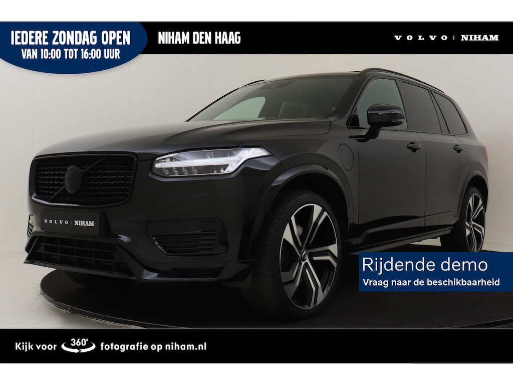 Volvo XC90 T8 RECHARGE AWD R-DESIGN -PANO.DAK|HARMAN/KARDON|POWER-SEATS|HEAD-UP DISP.|360°CAM|PRIVACY.GLAS|BLACK.BADGE|TREKHAAK|22"WINTERBANDEN