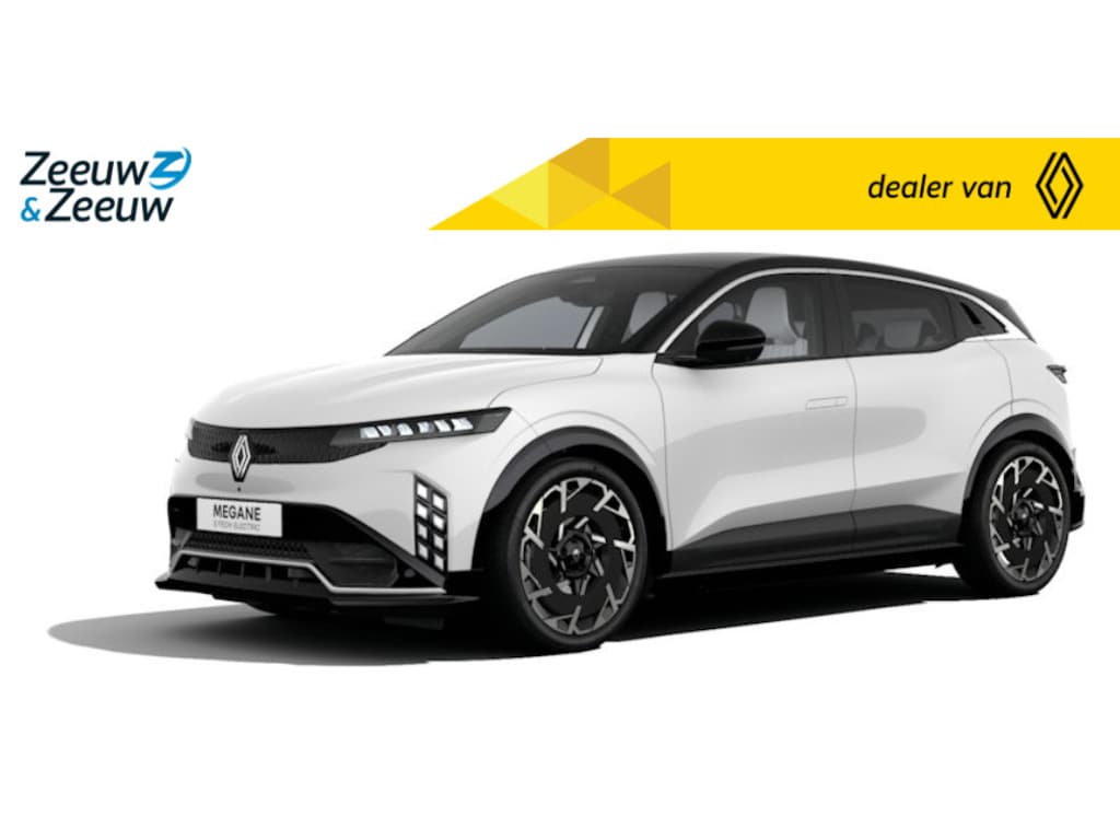 Renault Megane E-Tech Techno 67 kWh | Binnenkort in de showroom | Bestel nu uw nieuwe Renault Megane met € 1000,- Zeeuw en Zeeuw korting | Financier uw Megane tegen slechts 1,9% rente