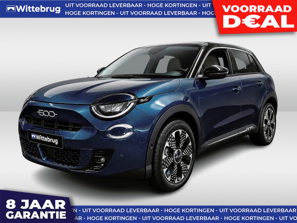 Fiat 600 600e La Prima 54 kWh DIRECT RIJDEN - RIJKLAAR - 8 JAAR GARANTIE