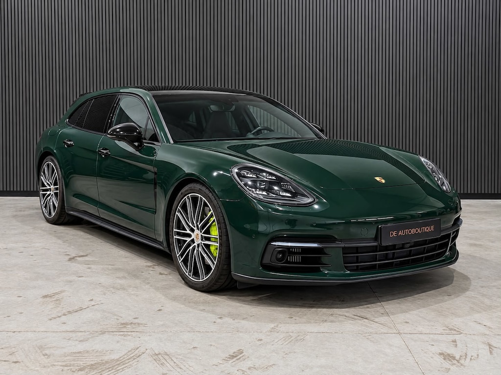Porsche Panamera Sport Turismo 2.9 4 E-Hybrid / Goodwood Green / Inno Drive / Head up / Softclose