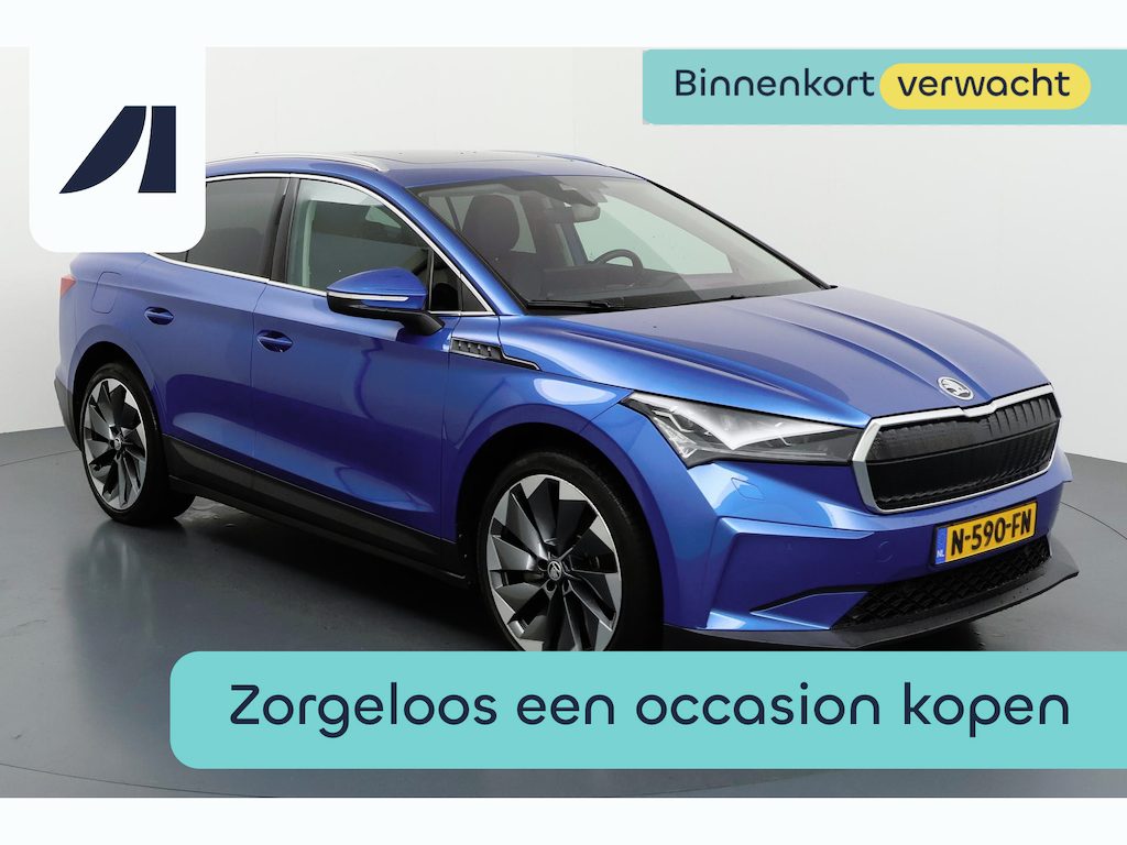 Skoda Enyaq iV 80 Elektrisch rijden met warmtepomp voor elk seizoen