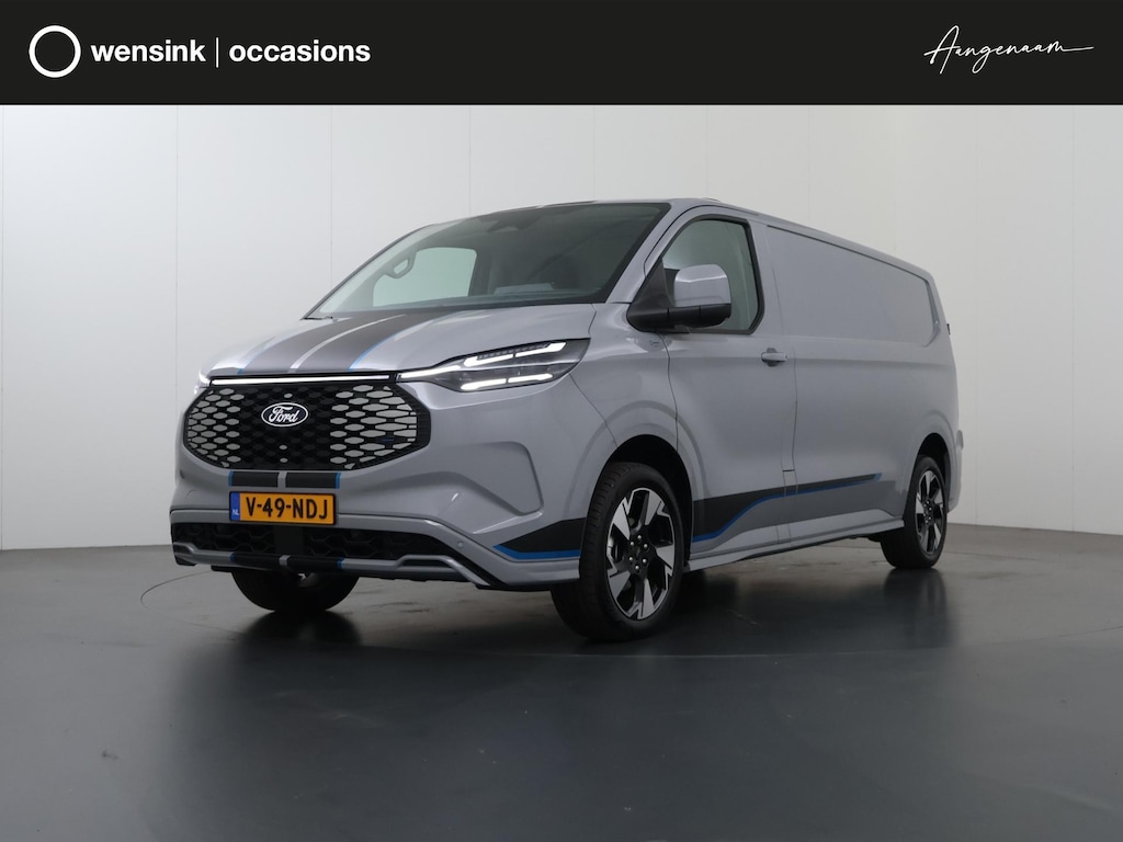 Ford E-Transit Custom 320 | L2 H1 | SPORT | 65 kWh | 301 KM WLTP | 2-ZITS | LED KOPLAMPEN | ADAPTIVE CRUISE CONTROL | NAVIGATIE | PARKEERCAMERA | LM VELGEN |