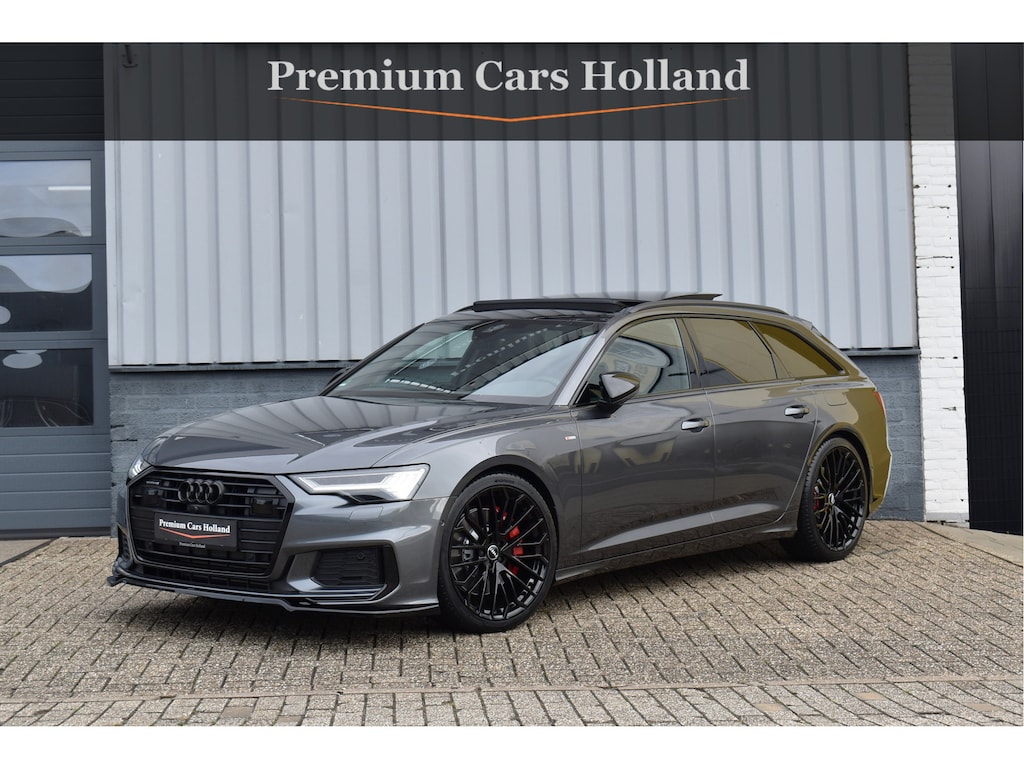Audi A6 Avant 55 TFSI e Quattro S-Line 367 Pk Competition Pano Matrix HD Leder ACC S6 Diffusor