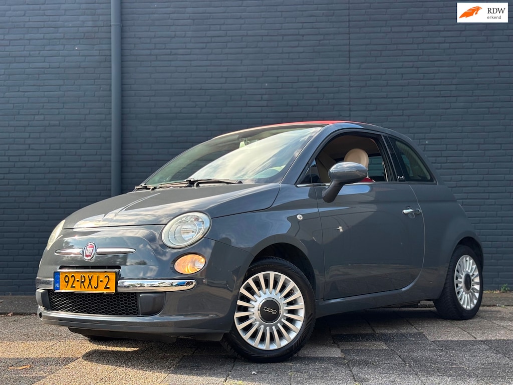 Fiat 500C 0.9 TwinAir Lounge | Leder | Airco