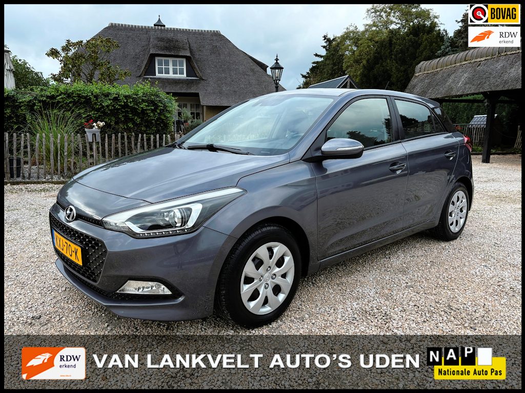 Hyundai i20 1.2 84pk i-Motion Airco, Cruise, LED