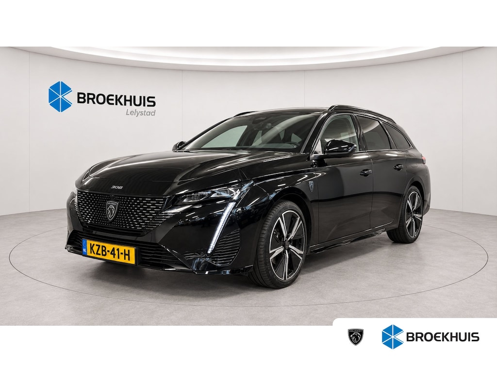 Peugeot 308 SW 1.2 PURETECH 130PK GT PACK AUTOMAAT / NAVI / LEDER / CLIMA / PDC / 18" LMV / CAMERA / KEYLESS / FULL-LED / WINTERPAKKET / BLUETOOTH / ADAPT. CRUISECONTROL / FULL OPTIONS