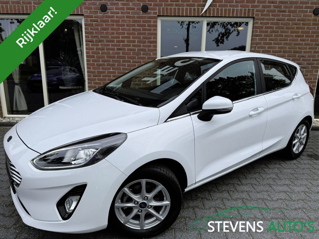 Ford Fiesta 1.0 EcoB. Titanium TREKHAAK / PDC / LED / LMV / CARPLAY / ANDROID / DAB+